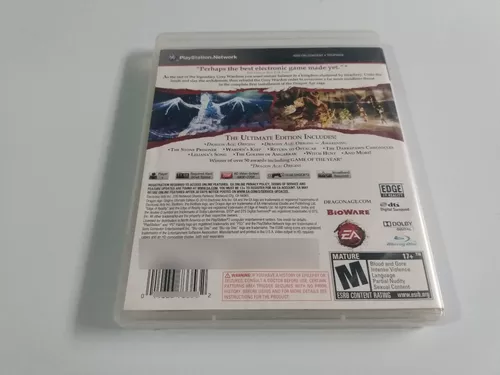 Dragon Age Origins: Ultimate Edition - Playstation 3