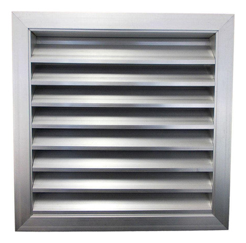 Rejilla Exterior Ventilacion Aluminio 24 X 24  Hvac Para