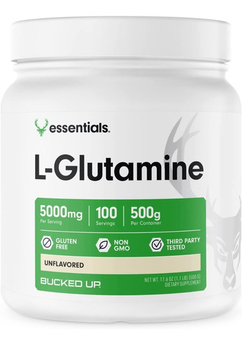 Glutamina 5000 Mg  Bucked Up - g a $510