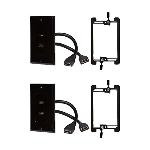 Placa De Pared Hdmi Punto Comprador S Ul Aparece 6 PuLG...