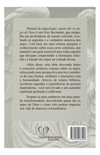 Manual De Angeologia | Abraham Kuyper, De Abraham Kuyper. Editora Cpp, Capa Dura Em Português