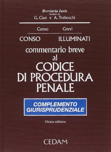 comprar Livro - Commentario Breve Al Codice Di Procedura Penale. Complemento Giurisprudenziale