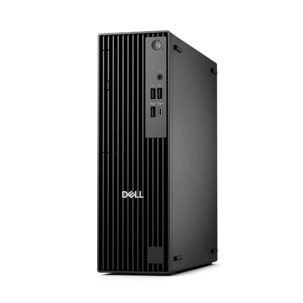 Computador Dell Pro Slim QCS1250 Intel Core i5-14500 16GB Ram 4800MHz SSD 256GB NVMe PCIe Gen4 Placa de Vídeo Nvidia RTX A400 4GB DVD-RW Fonte 360W 80 Plus Platinum Desktop Trabalho e Uso Profissional