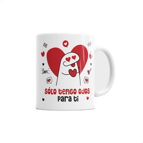 Taza - Tazón De Cerámica Sublimada San Valentín