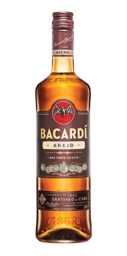 Bacardi Añejo - mL a $59