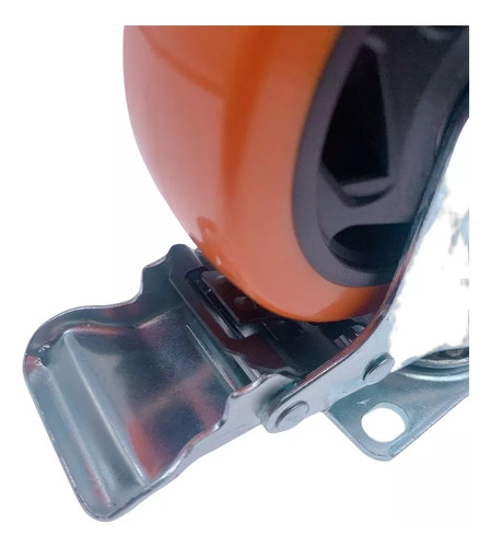 Rueda Para Carros Muebles Frenos 3 Pulgadas (100 Kg)