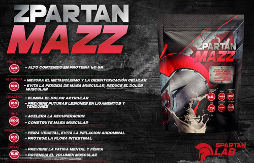 Spartan Mass 3 Lb Hipercalórica Spartan Lab