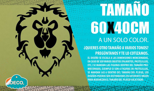 Vinilo Enblema Alianza Wow Deco®