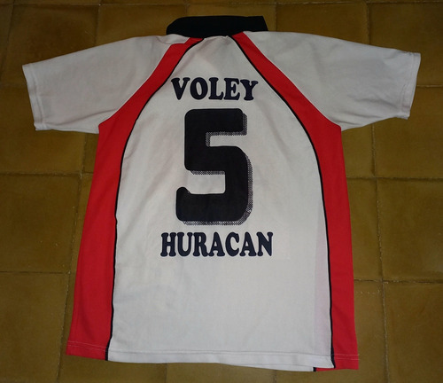 Imagen 2 de 4 de Camíseta Club Atlético Huracán Voley #5 De Juego