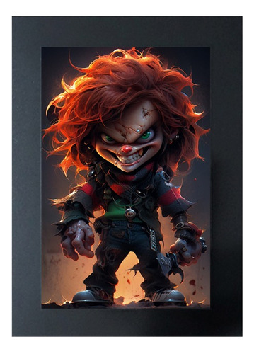 Cuadro De Chucky Charles Lee Ray Num 4