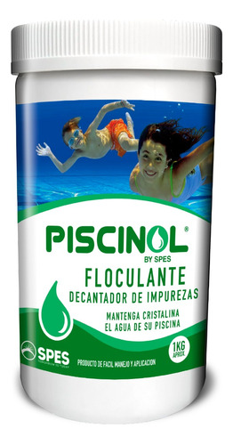 Decantador Para Piscina 1kg Piscinol Floculante