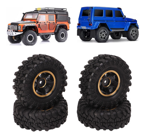 Neumáticos Rc Para Fms Fcx24 1/24 Crawler