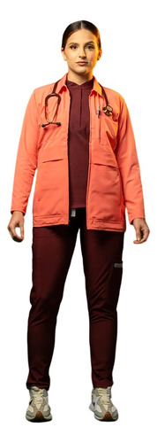 Chaqueta World Medic's Pro Para Medico, Odotologa, Enfermera