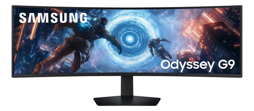 Monitor Gaming Samsung 49'' Odyssey G91f Dqhd 144 Hz Color Negro