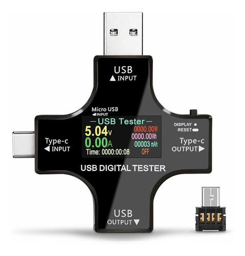 Electop - Probadores De Medidor De Energa Usb, Multifunciona