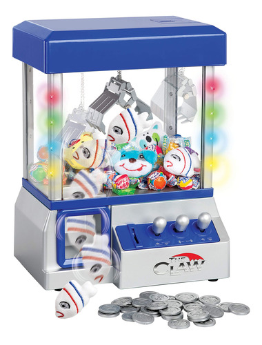 Máquina Agarradora The Claw Con Luces Y Peluches Incluido Color