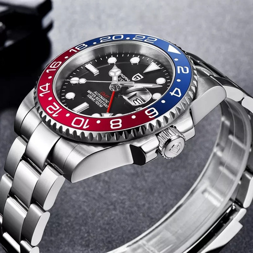 Relógio Automático Explorador Gmt, Formidável!