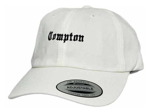 Gorra Yupoong Compton Blanca  Modeló Strapback