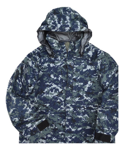 Chamarra Impermeable Parka Gore-tex Us Navy Médium-x Short (Usado)
