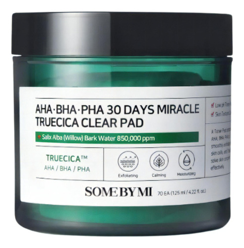 Some By Mi Aha Bha Pha 30 Days Miracle Truecica Pads Tipo de piel Todo