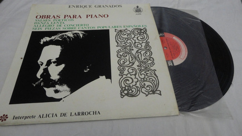 Vinilo - Enrique Granados - Obras Para Piano 