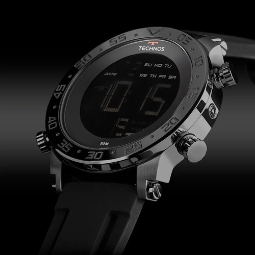 Relógio Technos Performance Pulseira Silicone Bjk006aa/4p Nf