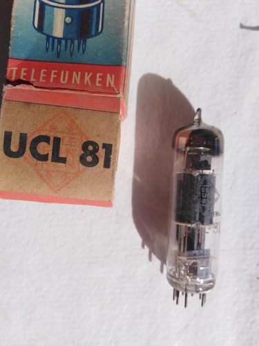 Tubo Ucl 81 Triodo Pentodo Amplificador Radio Antigua