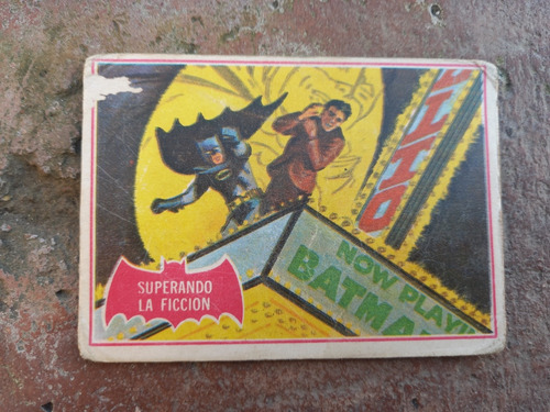 C- Figurita Batman Tarjeta Año 1966 N.44