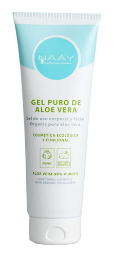 Gel De Aloe Vera 99% Naay 200 Ml Producto Vegano