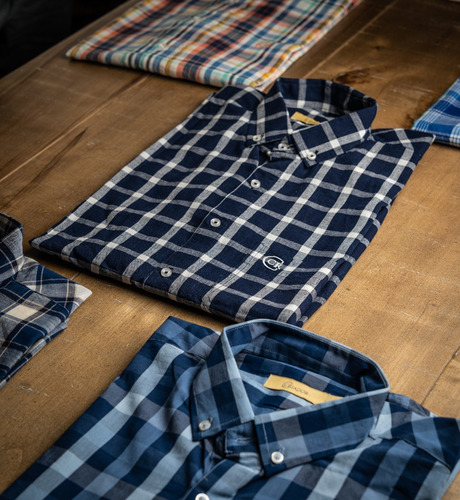 Camisa Criador Hombre Regular Fit Cuello Italiano