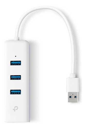 Adaptador Usb 3.0 A Ethernet Tp-link Hub Usb De 3 Puertos Co