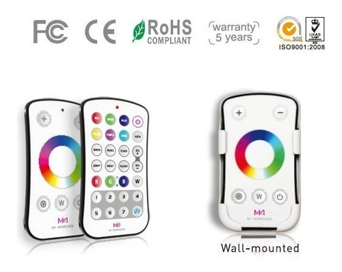 Imagen 2 de 4 de Controlador Dimmer Táctil De Cinta De Leds Mini M4+m43a
