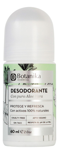 Natier Botanika Desodorante Roll On Aloe Vera Puro X 60ml