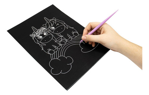 Linha Escolar Papel Mágico: Unicórnios