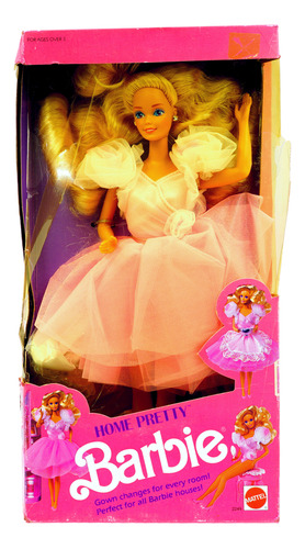 Barbie Home Pretty 1990 Edition Detalle