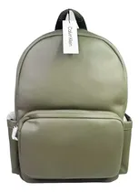 Comprar Mochila Calvin Klein De Piel Verde Casual  100%original
