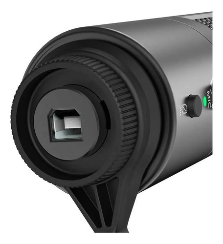 Microfone Fifine T683 Kit Streaming Podcast Profissional Cor Preto