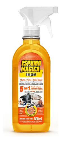 Espuma Magica Tira Odor Proauto 500ml