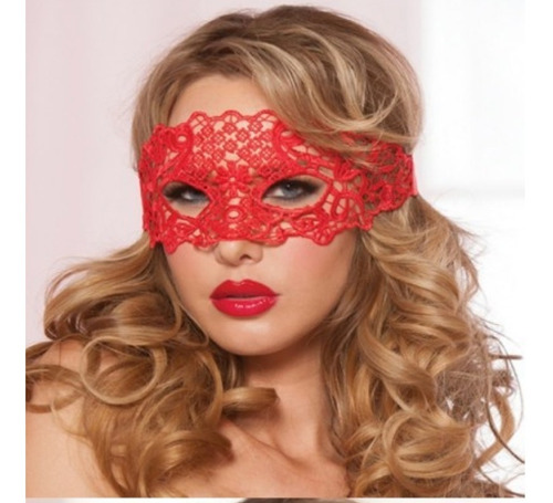 Mascara Encaje Bordado Para Disfraz Fiesta Carnaval Elegante