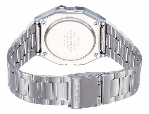 Reloj Casio A158wa-1 Dress Digital Resistente Al Agua