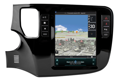 Multimidia Tesla Outlander 13/19 Android 14 64gb Carplay Cam