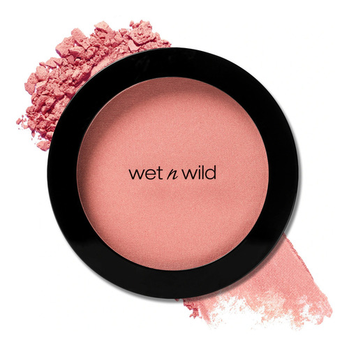 Wet N Wild Rubor En Polvo Compacto Blush Coloricon Tono del maquillaje Pinch me pink