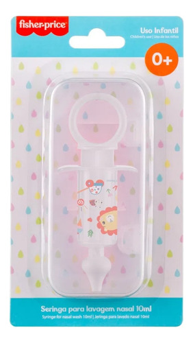 Seringa Nasal Infantil Fisher-price Para Lavagem 10ml (0m+)