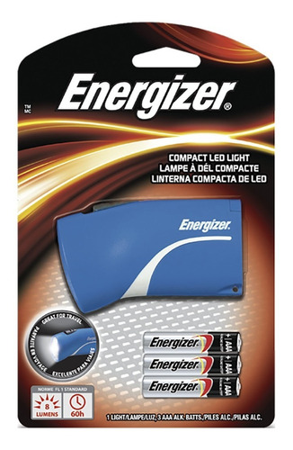 Linterna Led Energizer Pocket Light Bolsillo + 3 Pilas Aaa