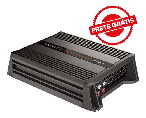 Imagem 3 de 4 de Amplificador Hertz Dpower 4 Canais Modulo 600 W