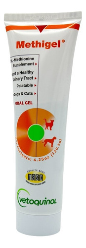 Vetoquinol Methigel Gel Oral Tubo 120.5 G Perros Y Gatos