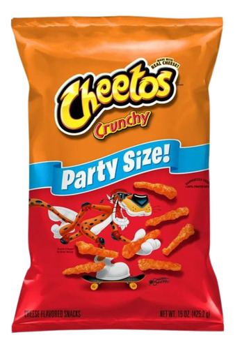 Cheetos Crunchy Cheese Papitas Americanas Party Size 425g