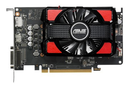 Imagem 1 de 2 de Placa de vídeo AMD Asus  Radeon RX 500 Series RX 550 RX550-4G 4GB