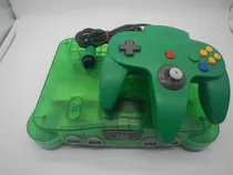 Comprar N64 Consola, Sin Caja, Jungle Green N64 Gamers Code*