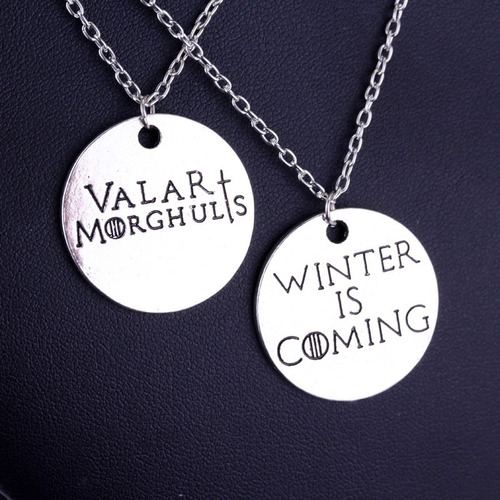 Collar Winter Is Coming Casa Stark Game Of Thrones Mod150